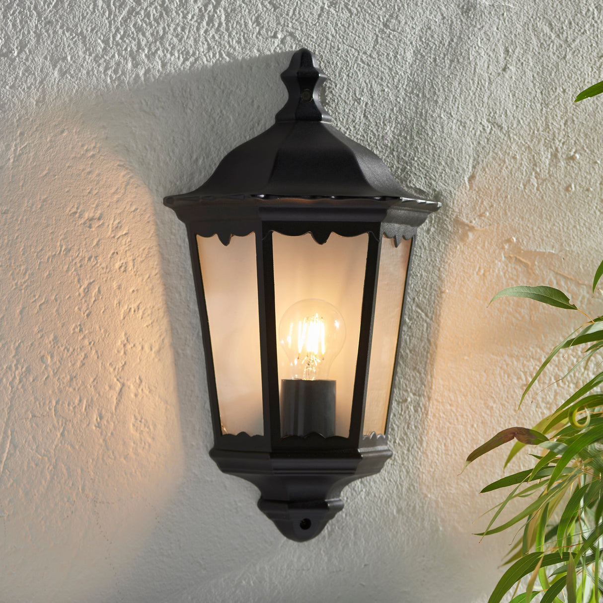 Endon Burford Outdoor Flush Wall Light –  from Amos Lighting + Home