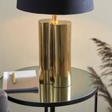 Amos Calan Gold & Black Table Lamp –  from Amos Lighting + Home