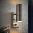 Endon Canon Outdoor Wall Light with PIR Sensor –  from Amos Lighting + Home