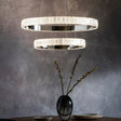 Endon Celeste 2lt LED Crystal Pendant –  from Amos Lighting + Home