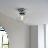 Endon Cheswick Bathroom Ceiling Light –  from Amos Lighting + Home