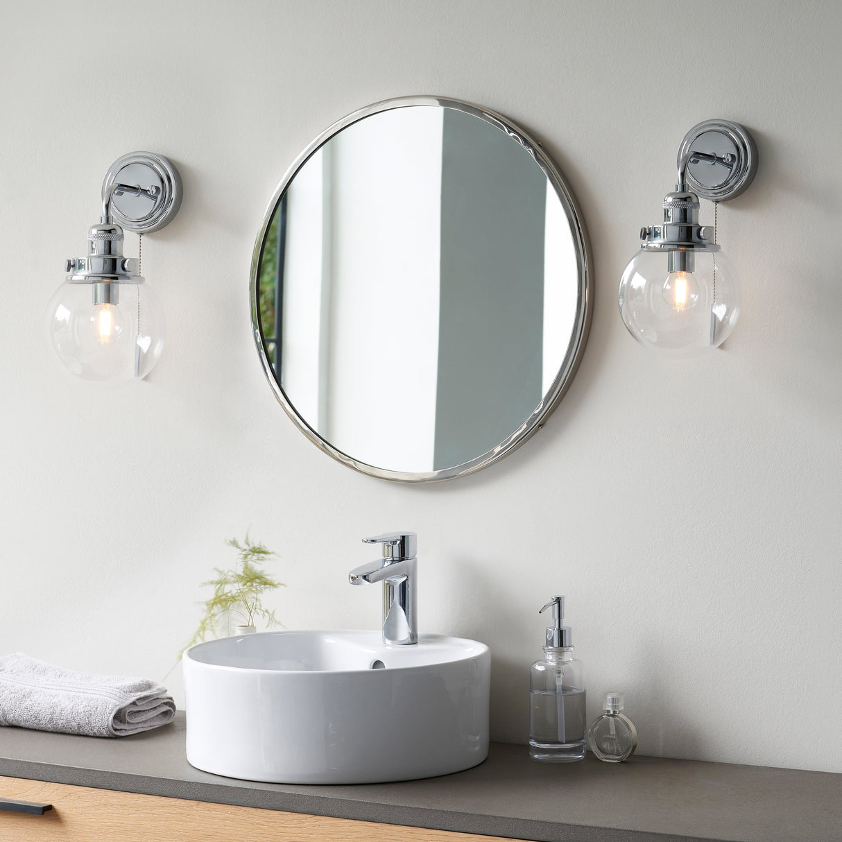 Endon Cheswick Bathroom Wall Light –  from Amos Lighting + Home