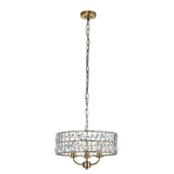 Amos Clifton 3lt Chandelier Antique Brass –  from Amos Lighting + Home