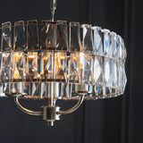 Amos Clifton 3lt Chandelier Bright Nickel –  from Amos Lighting + Home