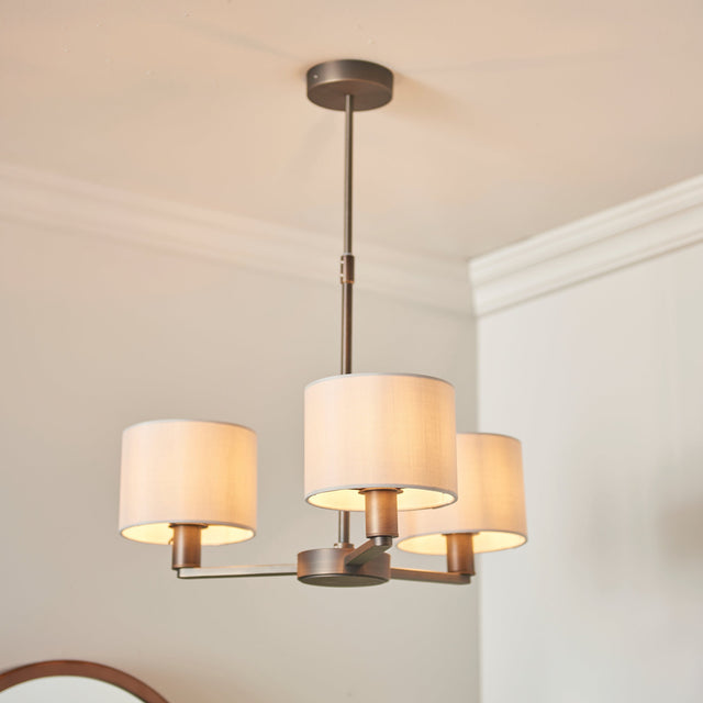 Amos Daley 3lt Pendant Antique Bronze –  from Amos Lighting + Home