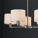 Amos Daley 5lt Pendant Matt Nickel –  from Amos Lighting + Home