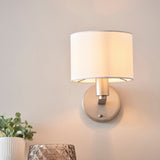 Amos Daley Wall Light Matt Nickel –  from Amos Lighting + Home