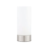 Amos Dara Brushed Nickel Touch Table Lamp with USB –  from Amos Lighting + Home