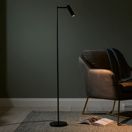 Amos Dedicated Reader Floor Lamp Matt black –  from Amos Lighting + Home