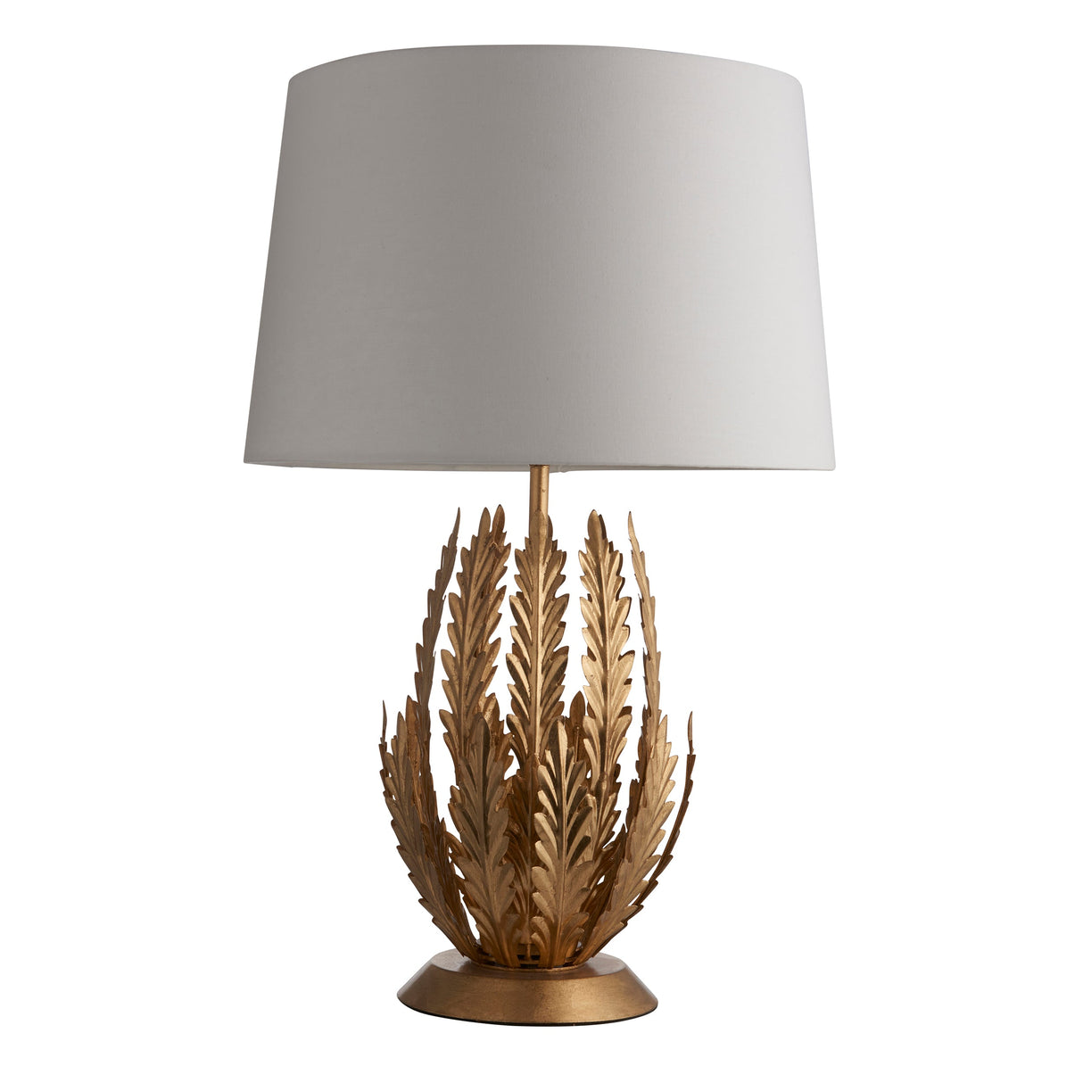 Endon Delphine Table Lamp Gold Leaf –  from Amos Lighting + Home