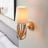 Endon Delphine Wall Light Gold Leaf –  from Amos Lighting + Home