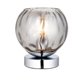 Endon Dimple Table Lamp Smoked Glass –  from Amos Lighting + Home