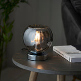 Endon Dimple Table Lamp Smoked Glass –  from Amos Lighting + Home