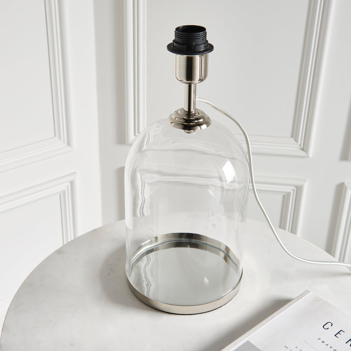 Amos Dinton Glass Table Lamp Base –  from Amos Lighting + Home