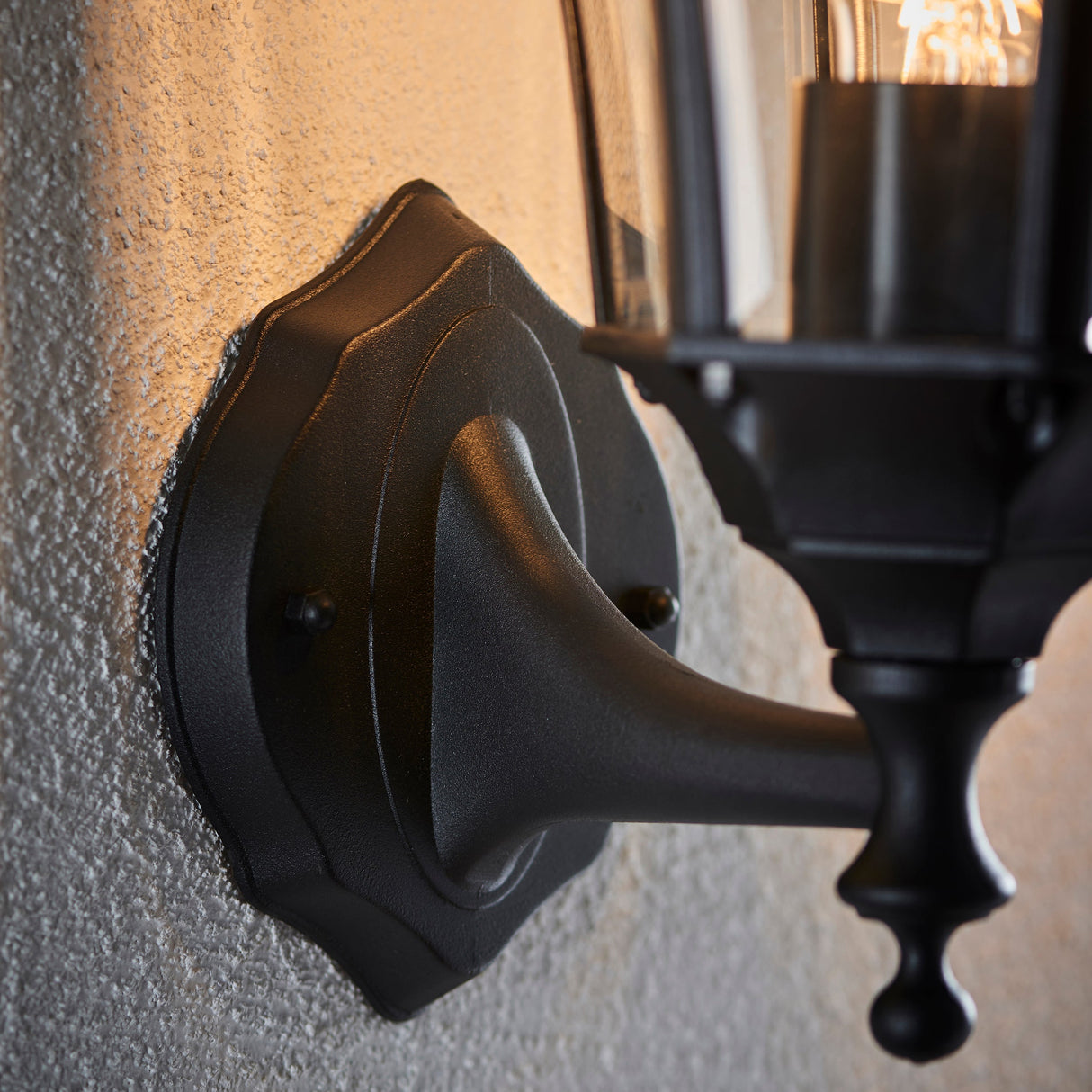 Endon Drayton Outdoor Wall Light Up –  from Amos Lighting + Home