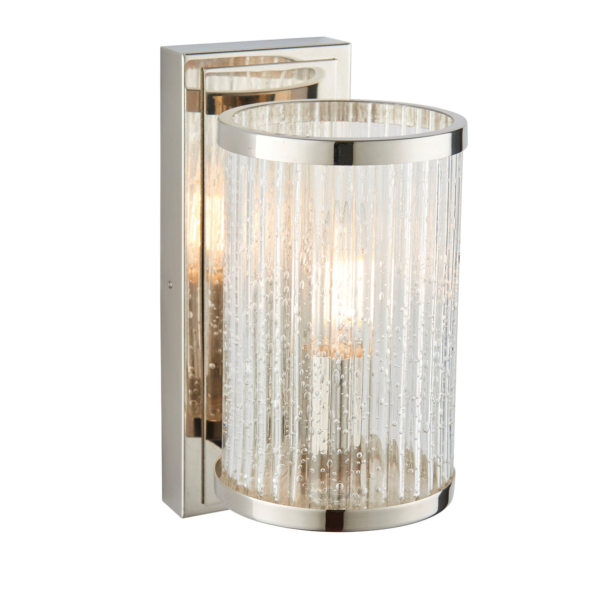 Endon Easton Nickel Wall Light –  from Amos Lighting + Home