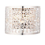 Endon Fayola Chrome & Crystal Wall Light –  from Amos Lighting + Home