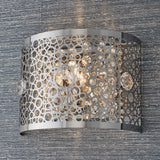 Endon Fayola Chrome & Crystal Wall Light –  from Amos Lighting + Home