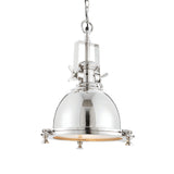 Amos Fenton Bright Nickel Pendant –  from Amos Lighting + Home