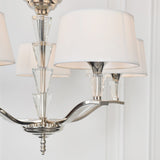 Amos Fiennes 5lt Chandelier with Shades –  from Amos Lighting + Home