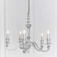 Amos Finsbury 5lt Chandelier Polished Aluminium –  from Amos Lighting + Home