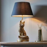 Amos Fox Table Lamp Vintage Gold with Shade –  from Amos Lighting + Home