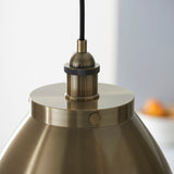 Amos Franklin Pendant Large Antique Brass –  from Amos Lighting + Home