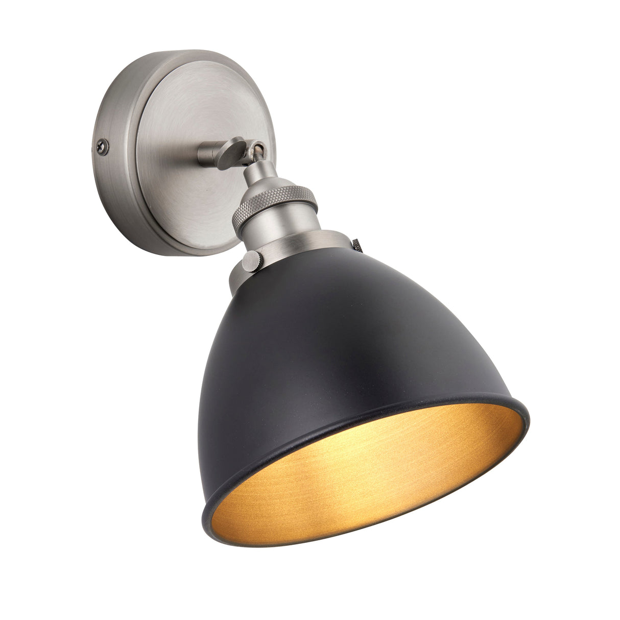 Amos Franklin Wall Matt Black & Aged Pewter –  from Amos Lighting + Home