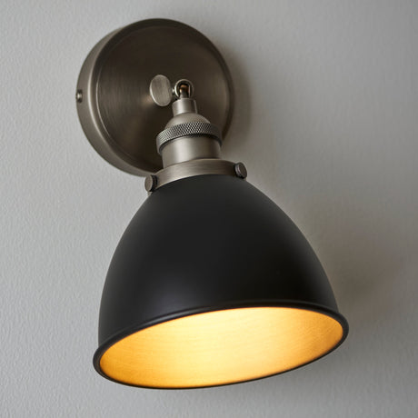 Amos Franklin Wall Matt Black & Aged Pewter –  from Amos Lighting + Home