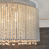 Endon Galina Crystal 10lt Flush Ceiling Light –  from Amos Lighting + Home