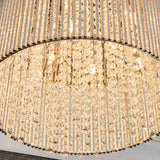 Endon Galina Crystal 10lt Flush Ceiling Light –  from Amos Lighting + Home