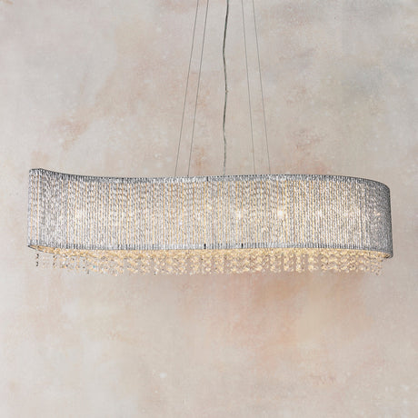 Endon Galina Crystal 8lt Pendant –  from Amos Lighting + Home