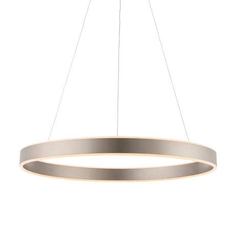 Amos Gen Ring LED Pendant Matt Nickel –  from Amos Lighting + Home