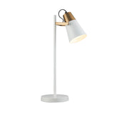 Amos Gerik Table Lamp White & Aged Brass –  from Amos Lighting + Home