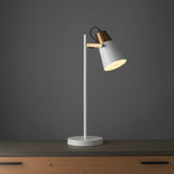 Amos Gerik Table Lamp White & Aged Brass –  from Amos Lighting + Home