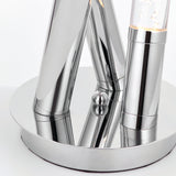 Amos Glacier Table Lamp Polished Steel –  from Amos Lighting + Home