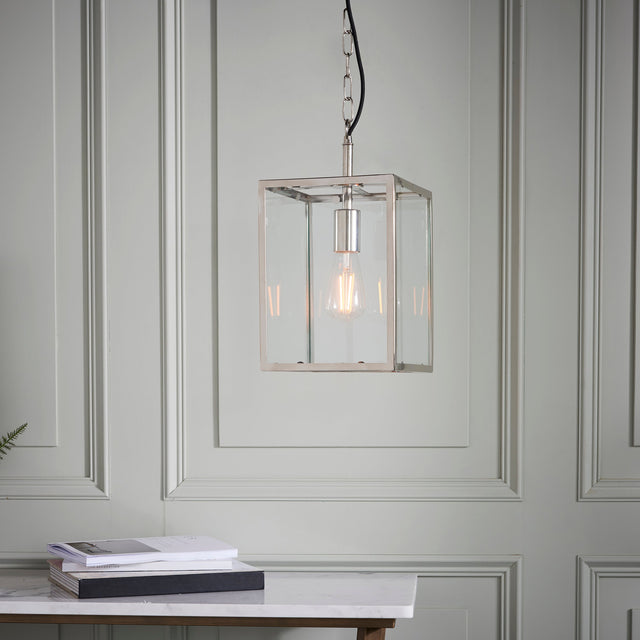 Amos Hadden Pendant Polished Nickel –  from Amos Lighting + Home