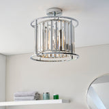 Endon Hamilton Bathroom Ceiling Light Chrome IP44 –  from Amos Lighting + Home