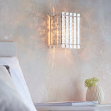 Endon Hanna Crystal Wall Light Chrome –  from Amos Lighting + Home