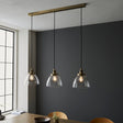 Amos Hansen 3 Light Bar Pendant Antique Brass –  from Amos Lighting + Home