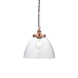 Amos Hansen Grand Pendant Aged Copper –  from Amos Lighting + Home