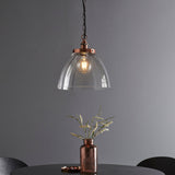 Amos Hansen Grand Pendant Aged Copper –  from Amos Lighting + Home