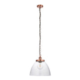 Amos Hansen Grand Pendant Aged Copper –  from Amos Lighting + Home