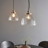 Amos Hansen Grand Pendant Brushed Silver –  from Amos Lighting + Home