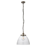 Amos Hansen Grand Pendant Brushed Silver –  from Amos Lighting + Home