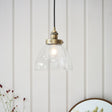 Amos Hansen Pendant Antique Brass –  from Amos Lighting + Home