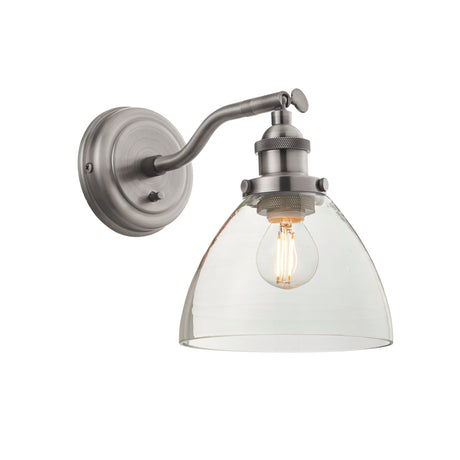 Amos Hansen Wall Light Brushed Silver –  from Amos Lighting + Home