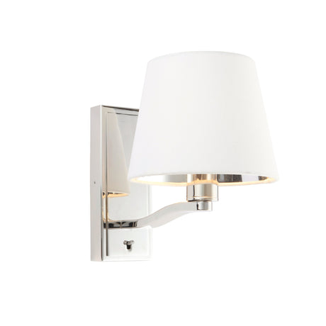 Endon Harvey Wall Light Bright Nickel –  from Amos Lighting + Home