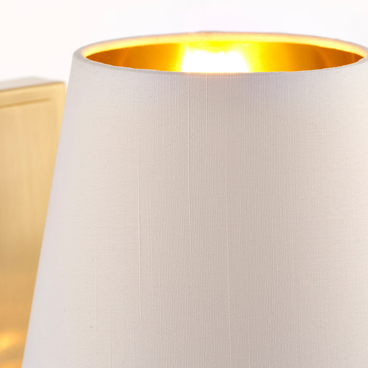 Endon Harvey Wall Light Brushed Satin Gold –  from Amos Lighting + Home