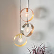 Amos Hoop 3 Light Pendant Cluster Multi Coloured –  from Amos Lighting + Home